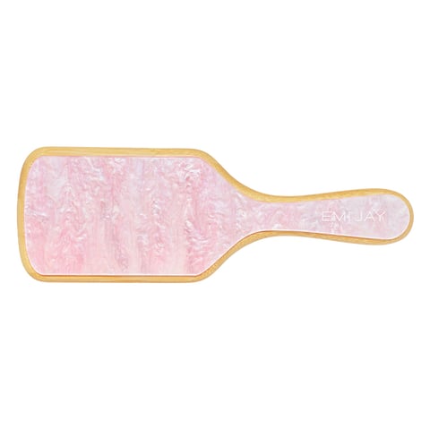 Bamboo Paddle Hair Brush in Pink Sugar ‐ Emi Jay