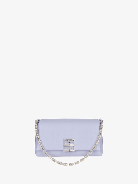 Small 4G Soft bag in 4G leather - lavender | Givenchy US