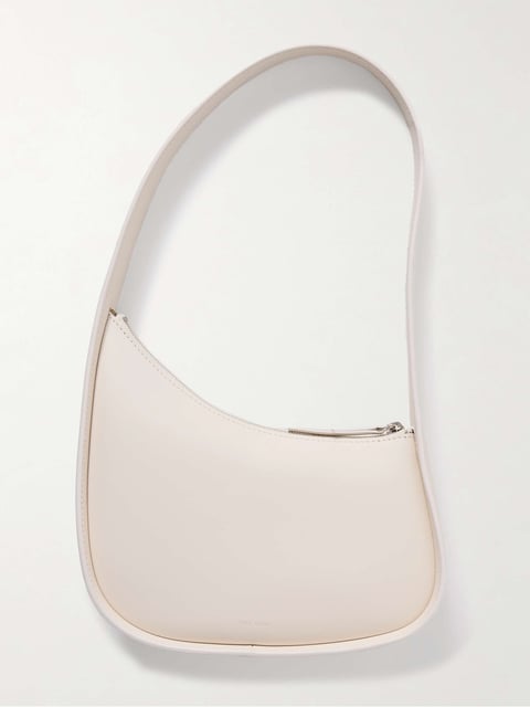 Half Moon leather shoulder bag