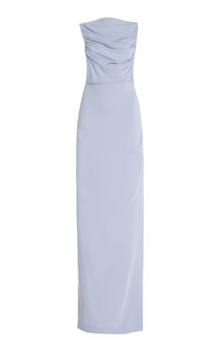 Seren Ruched Column Gown
