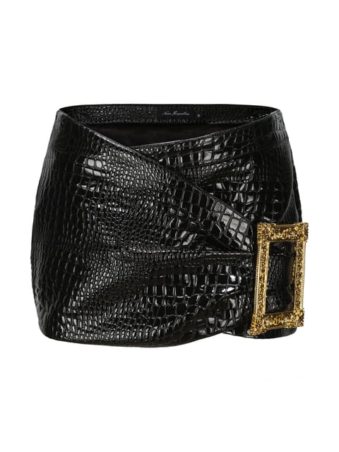 Miranda Leather Mini Skirt (Black) – Nana Jacqueline