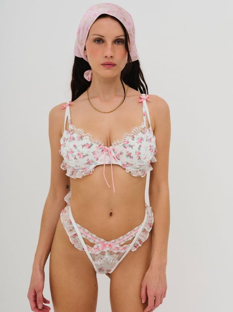 Robin Underwire Bra — White