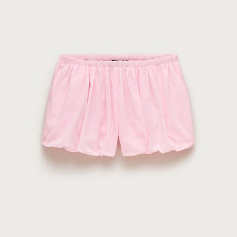 Bubble-hem beach short