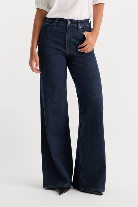 GOOD WAIST PALAZZO JEANS