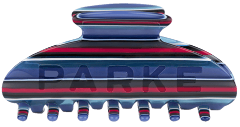 Back to School Claw Clip - Back to School Stripe