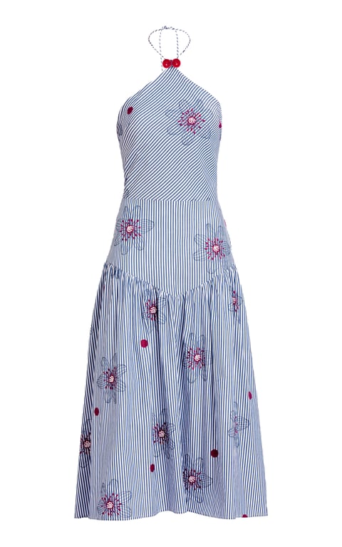 Ares Cotton Embroidered Dress