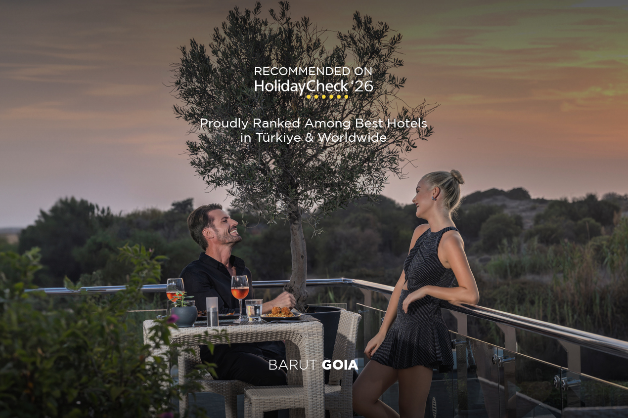 Barut GOIA Holidaycheck 2026 One of the Best Recommended Accommodations Worldwide Ödülünü aldı