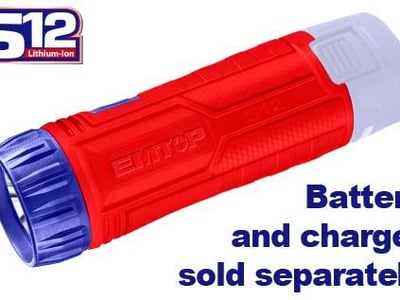 Lithium-ion flashlight
