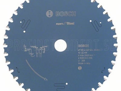 Սկավառակ մետաղի 190*20-40T EXP Bosch E003131
