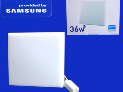Էլ.պլաֆոն LED Wellmax քառակուսի արտաքին wefit 36W 6500K