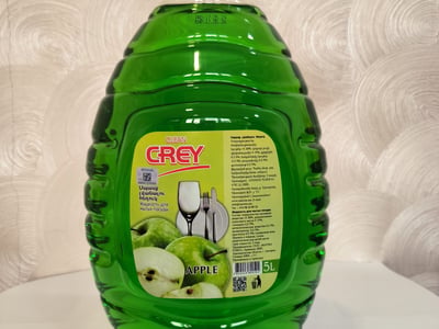 CREY սպասք լվանալու հեղուկ խնձոր 5լ