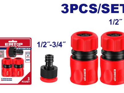 3 Pcs hose quick connectors set
