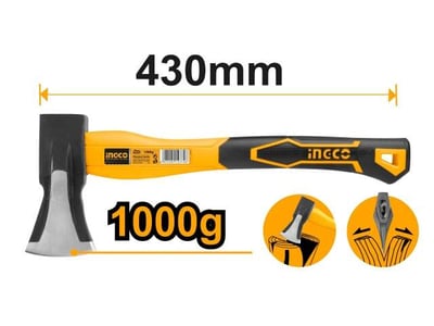 INGCO HAX03010008 Կացին լայն 1000գր
