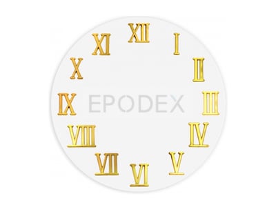 Ժամացույցի հռոմեական թվանշաններ (3սմ) — ՈՍԿԵԳՈՒՅՆ