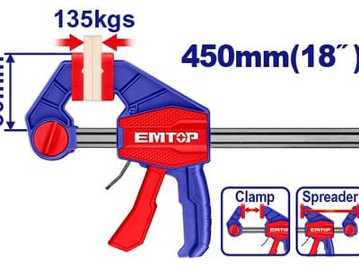 Quick bar clamp