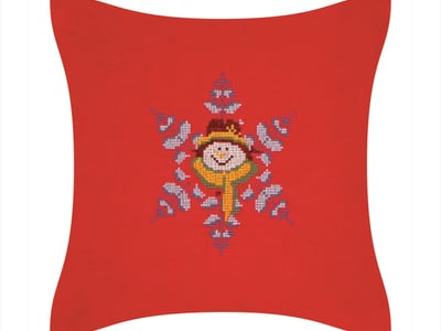 Ասեղնագործ տոնական բարձի երես
