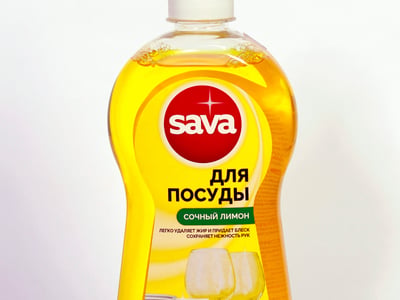 SAVA սպասք լվանալու հեղուկ լիմոն 500մլ