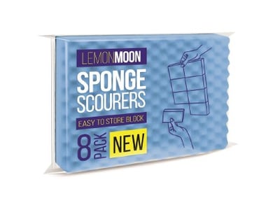 Սպասք լվանալու սպունգ L109 Lemon Moon
