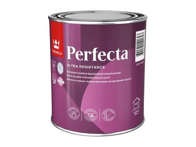 Ջրադիսպերսիոն ինտերիերային ներկ Perfecta A գերփայլատ 0.9լ, Տիկկուրիլա