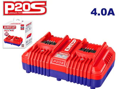 P20S 2-port Lithium-ion battery charger