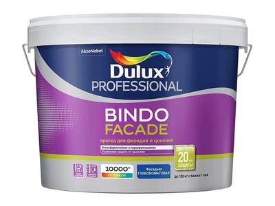 Ներկ DX BINDO Fasade BW սպիտակ 9լ (АА-00002152)