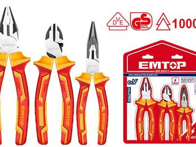 3 Pcs insulated pliers set