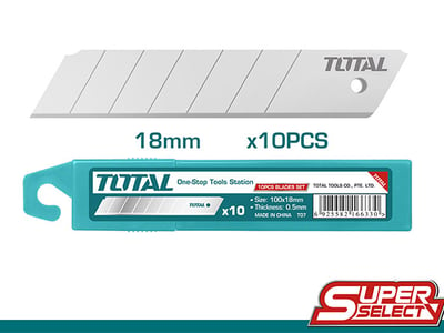 Սայր դանակի 10կտոր Total Tools THT519112