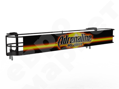 Брендированная полка навесная для напитков Adrenalin