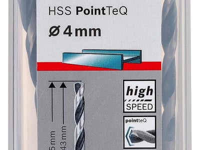 Գայլիկոն մետաղի 4mm PointTeq Twist Bosch E003937