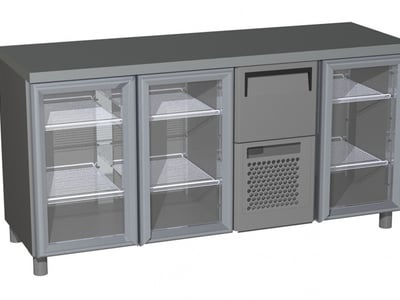 Стол холодильный Polus T57 M3-1-G X7 0430-1(2)9 (BAR-360С Сarboma)