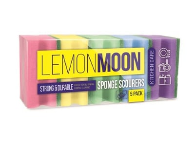 Սպասք լվանալու սպունգ L002 Lemon Moon