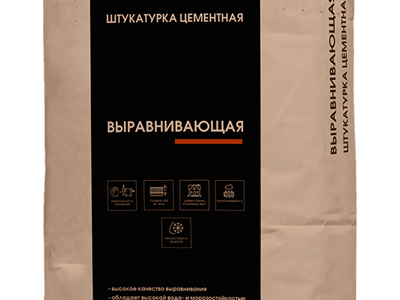 Штукатурка цементная Выравнивающая МН Зимняя серия, 40 кг