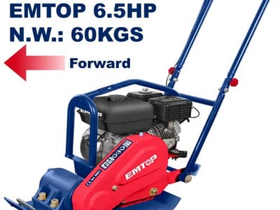 Gasoline plate compactor