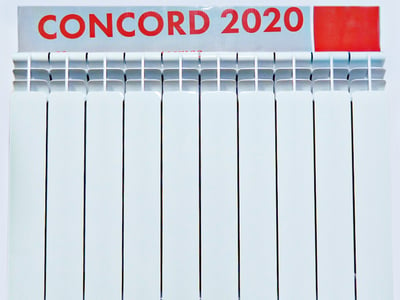 Concord 2020 ալյումինե ջեռուցման մարտկոց 500A12
