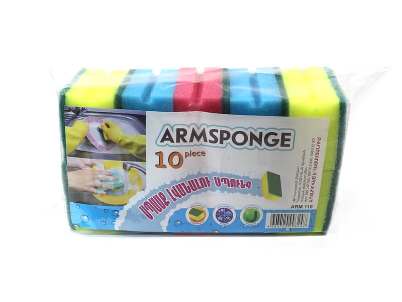 Աման լվանալու սպունգ 10 հ