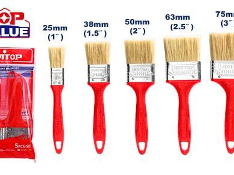 5 Pcs paint brush set