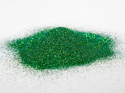 ԿԱՆԱՉ ՀՈԼՈԳՐԱՖԻԿ փոշի-փայլային գունանյութ (GREEN Holographic GLITTER POWDER)