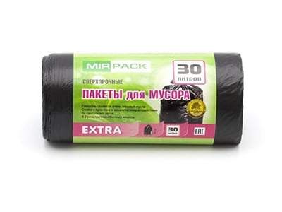 Աղբի պարկ MIR PACK 30լ Extra30
