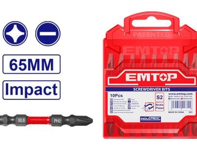 Impact screwdriver bits