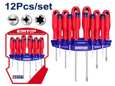 12 Pcs screwdriver and precision screwdriver set