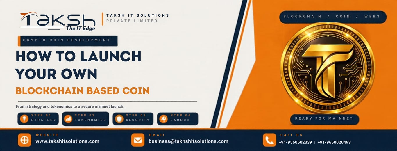 Crypto Coin Development: How to Launch Your Own Blockchain-Based Coin