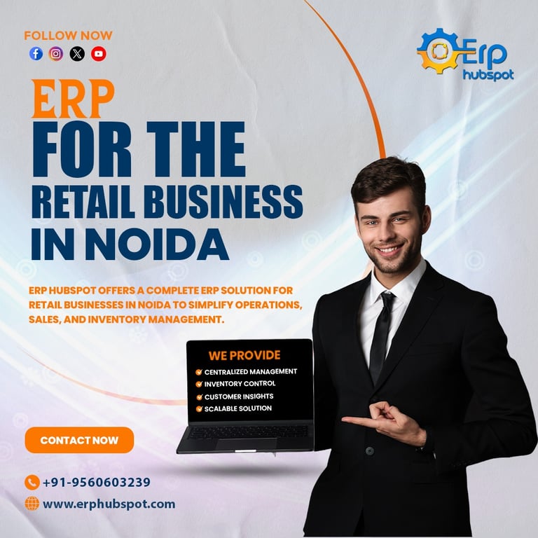 Retail ERP Solutions Company for Smarter Business Management in India | ERP Hubspot