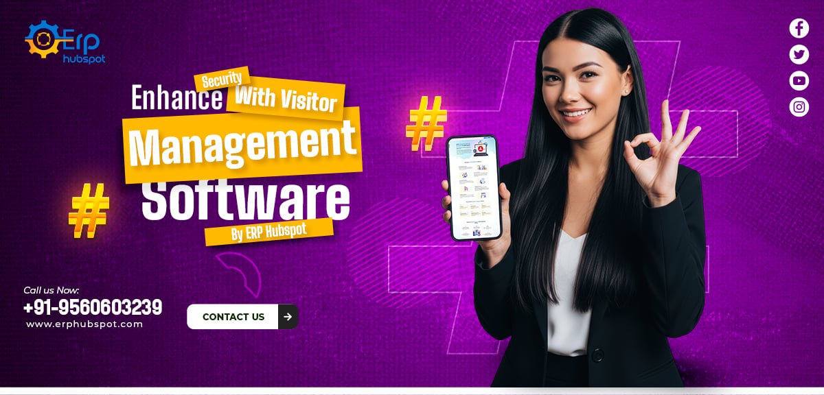 Best Cloud-Based Visitor Management Software Development in Noida | ERP HubSpot