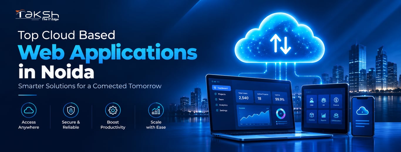 Top Cloud Based Web Applications in Noida: Helping Businesses Work Smarter