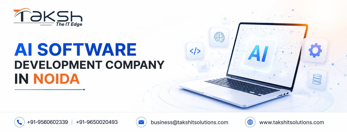 Best AI Software Development Company in Noida: Empowering Businesses with Intelligent Technology