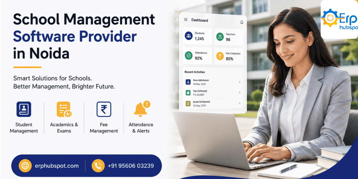 Top School Management Software Provider in Noida | Best School ERP Software Solutions – ERP Hubspot
