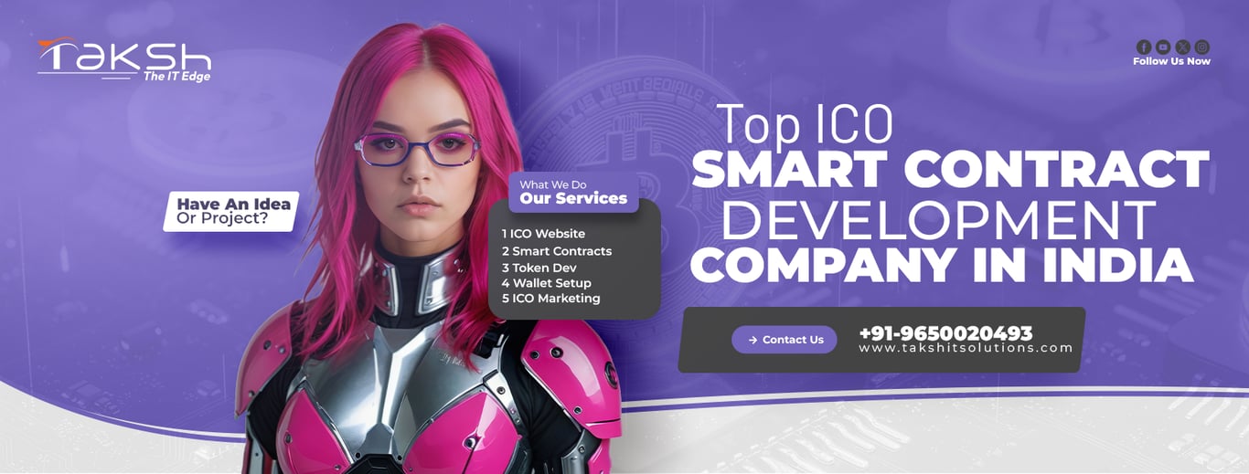 Build Your ICO Platform with Experts in Noida, Gurugram & Delhi NCR || Taksh IT Solutions Private Limited