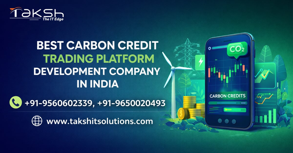 Best Carbon Credit Trading Platform Development Company in India