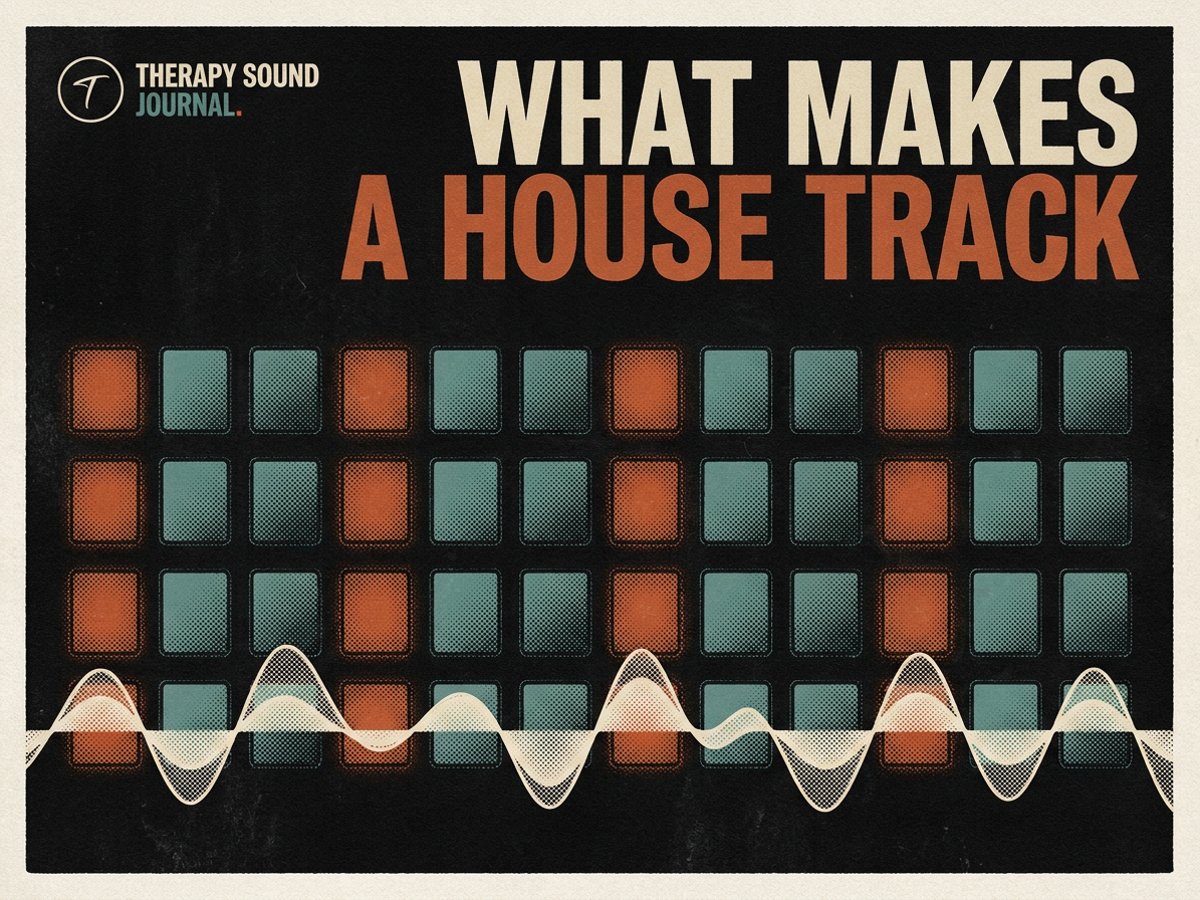 The building blocks of a house track — the layers that make house music.