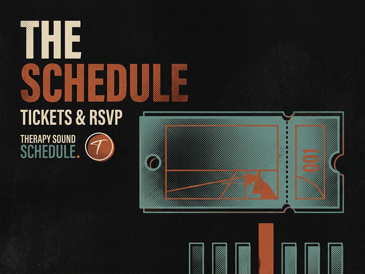 Therapy Sound — this month in Vancouver, the house calendar